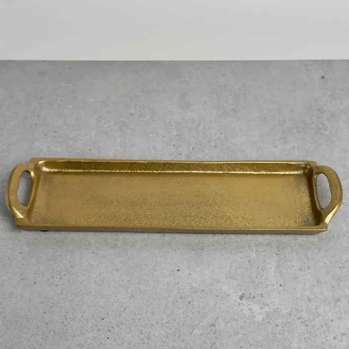 Gold Rectangular Tray