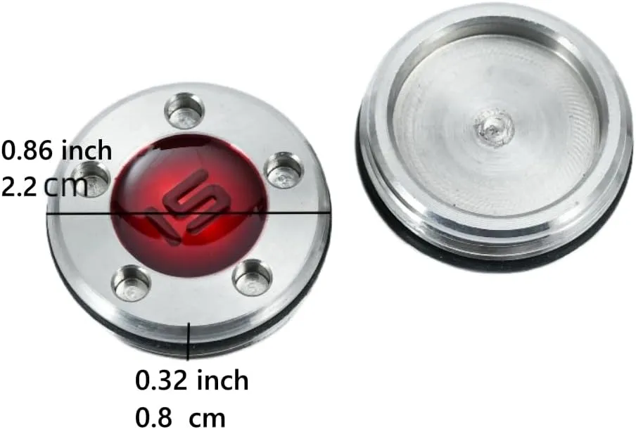 Golf Putter Weights 2pcs 5g/10g/15g/20g/25g/30g/35g/40g/45g with Red Wrench Kit Replace for Titleist Scotty Cameron Putters (Red 2pcs 45g wrench)