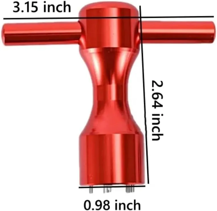Golf Putter Weights 2pcs 5g/10g/15g/20g/25g/30g/35g/40g/45g with Red Wrench Kit Replace for Titleist Scotty Cameron Putters (Red 2pcs 45g wrench)