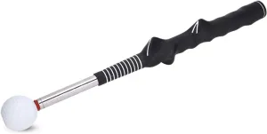 Golf Swing Trainer, Golf Swing Grip Trainer Warm Up Training Aid Telescopic Club for Beginner
