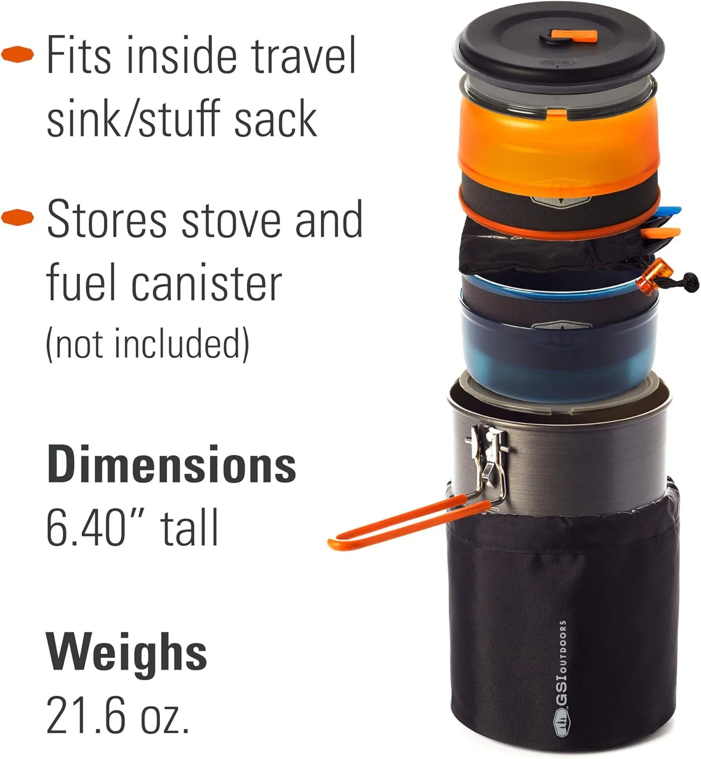 GSI Outdoors, Pinnacle Dualist II Camping Cook Set