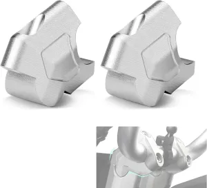 Handlebar Riser Mount Bracket Higher and Backward Compatible with CFMOTO Ibex 450 2025,Ibex 800 S/T/E 2023 2024 2025,Silver,CFMOTO Ibex 800 S Accessories,CFMOTO Ibex 800 T Accessories