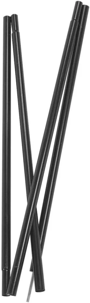 Hapivida Tent Stake, 2m Heavy Duty Iron Tent Peg Flexible Outdoor Shelter Canopy Supporting Stake Folding Rod Pole Replacement Tent Accessories for Hiking Camping Gardening