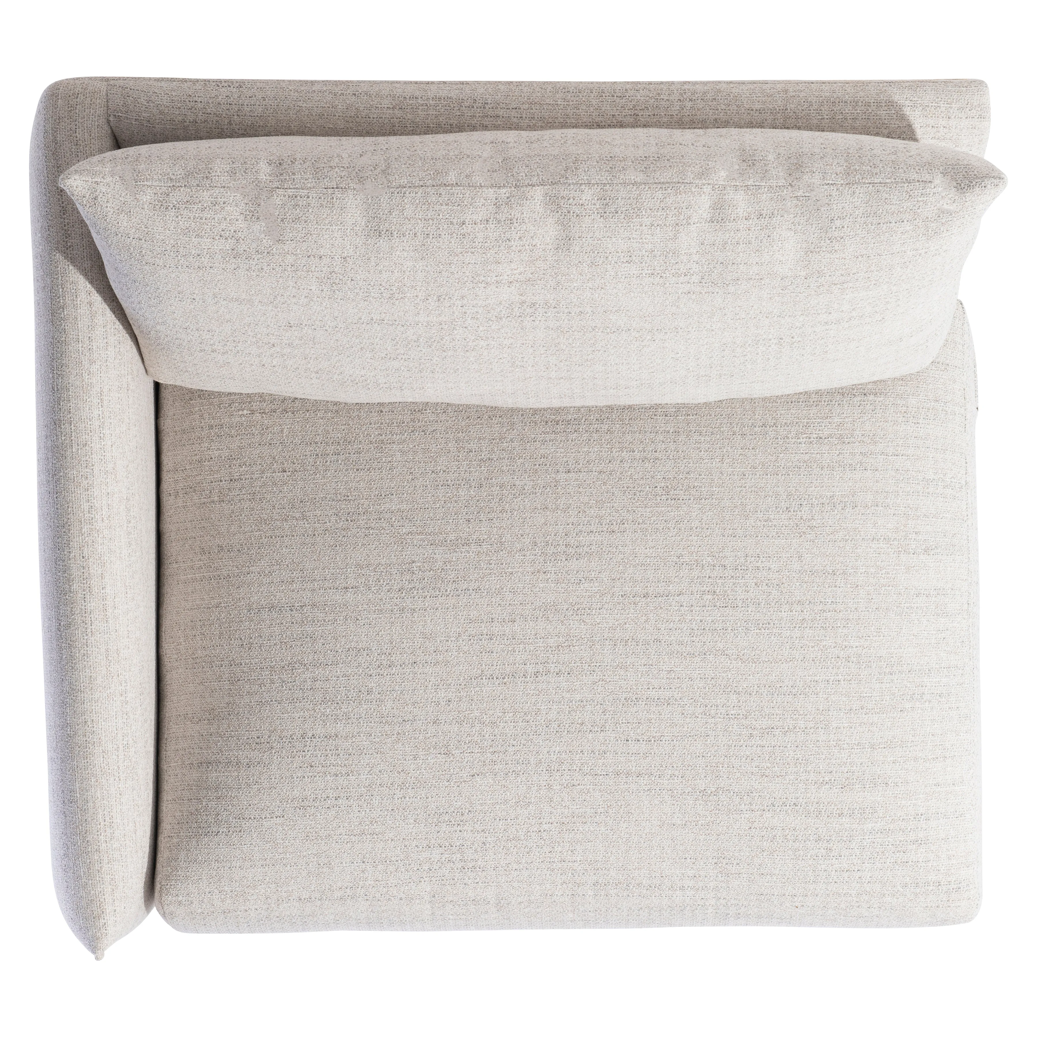 Heavenly Fabric Left Arm Chair
