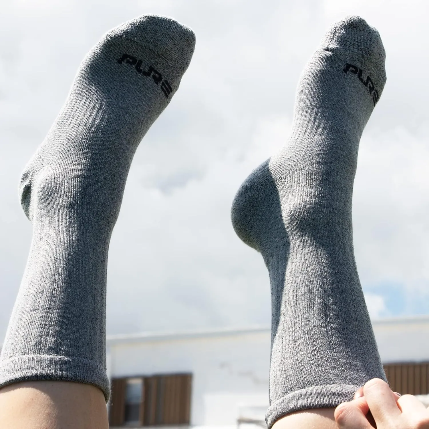 Hiking Boot Socks - Warm Thermal Comfort Merino Wool Tactical Socks for Camping Hunting Cold Weather
