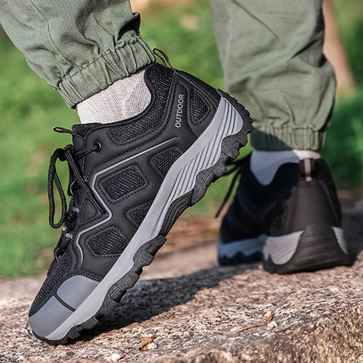 Hiking Shoes Mens Waterproof Mountain Trekking Shoes Women Breathable Walking Shoes Outdoor Sports Winter Boots