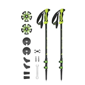 Hitorhike for Nordic walking sticks camping hiking Ultralight Adjustable Telescopic Alpenstock