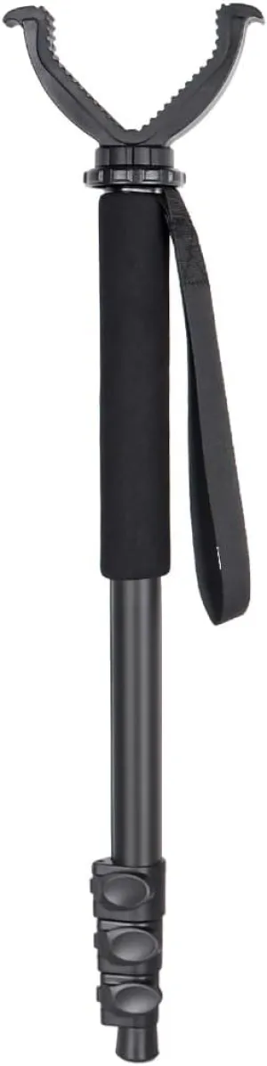 Hunting Monopod Stand Shooting Stick Gun Rifle Rest for Hunting, Shooting, and Scope Zeroing, 22"-56" Portable Shooting Rests with V Yoke Head for Rifles