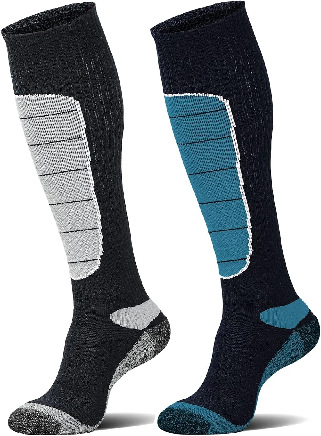 Hylaea Merino Wool Ski Socks, Cold Weather Socks for Snowboarding, Snow, Winter, Thermal Knee-high Warm Socks, Hunting
