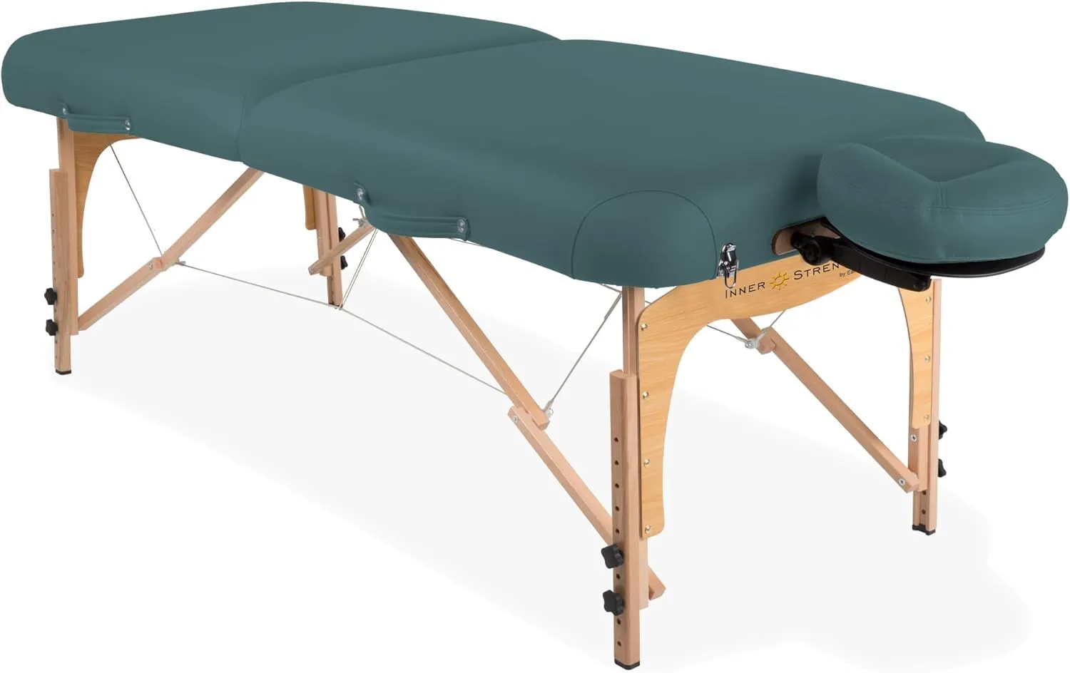 INNER STRENGTH Portable Massage Table Package E2 - Full Reiki Massage Table Incl. Deluxe Adjustable Face Cradle, Pillow & Carry Case (30"x73")