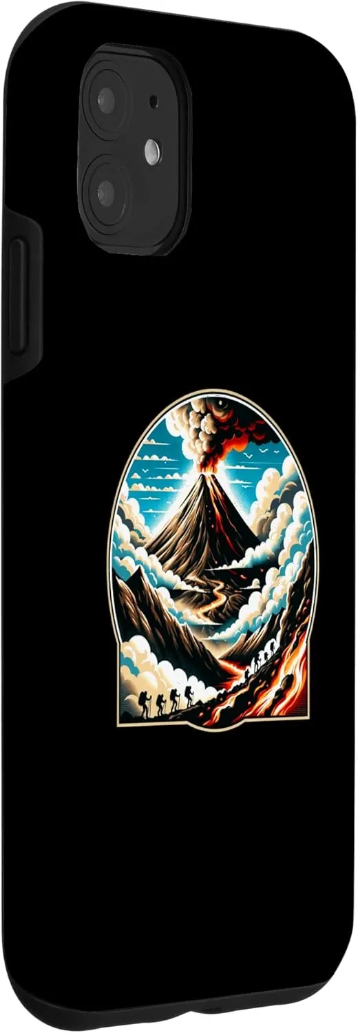 iPhone 11 Volcano Hiking Volcano Trekking Case