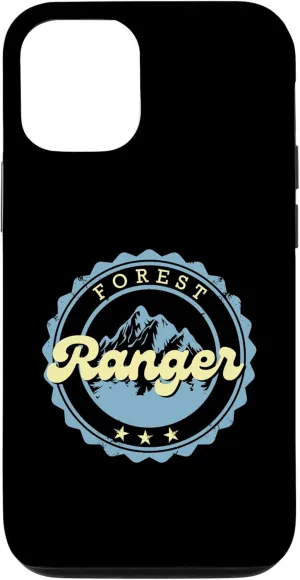 iPhone 13 Forest Ranger Forester Mountains Trees Deer Trekking Nature Case