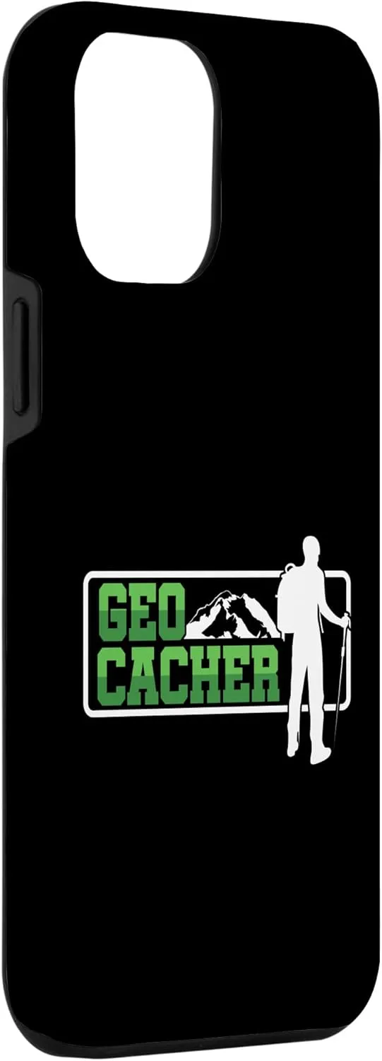 iPhone 13 Pro Max Geocaching Geo Cacher Trip Trekking Trekker Hiking Hike Gift Case