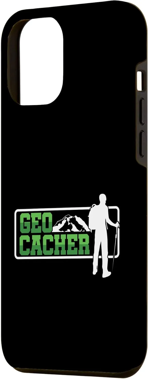 iPhone 13 Pro Max Geocaching Geo Cacher Trip Trekking Trekker Hiking Hike Gift Case