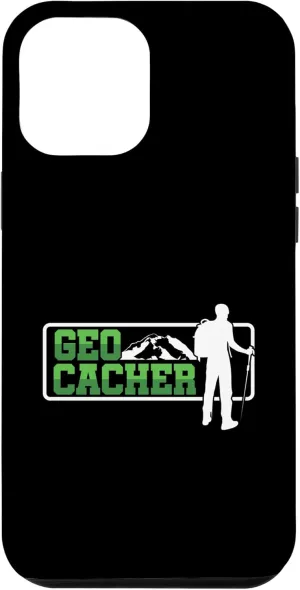 iPhone 13 Pro Max Geocaching Geo Cacher Trip Trekking Trekker Hiking Hike Gift Case
