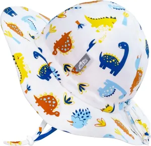 JAN & JUL Adjustable Cotton Floppy Sun Hat with 50  UPF Protection for Boys