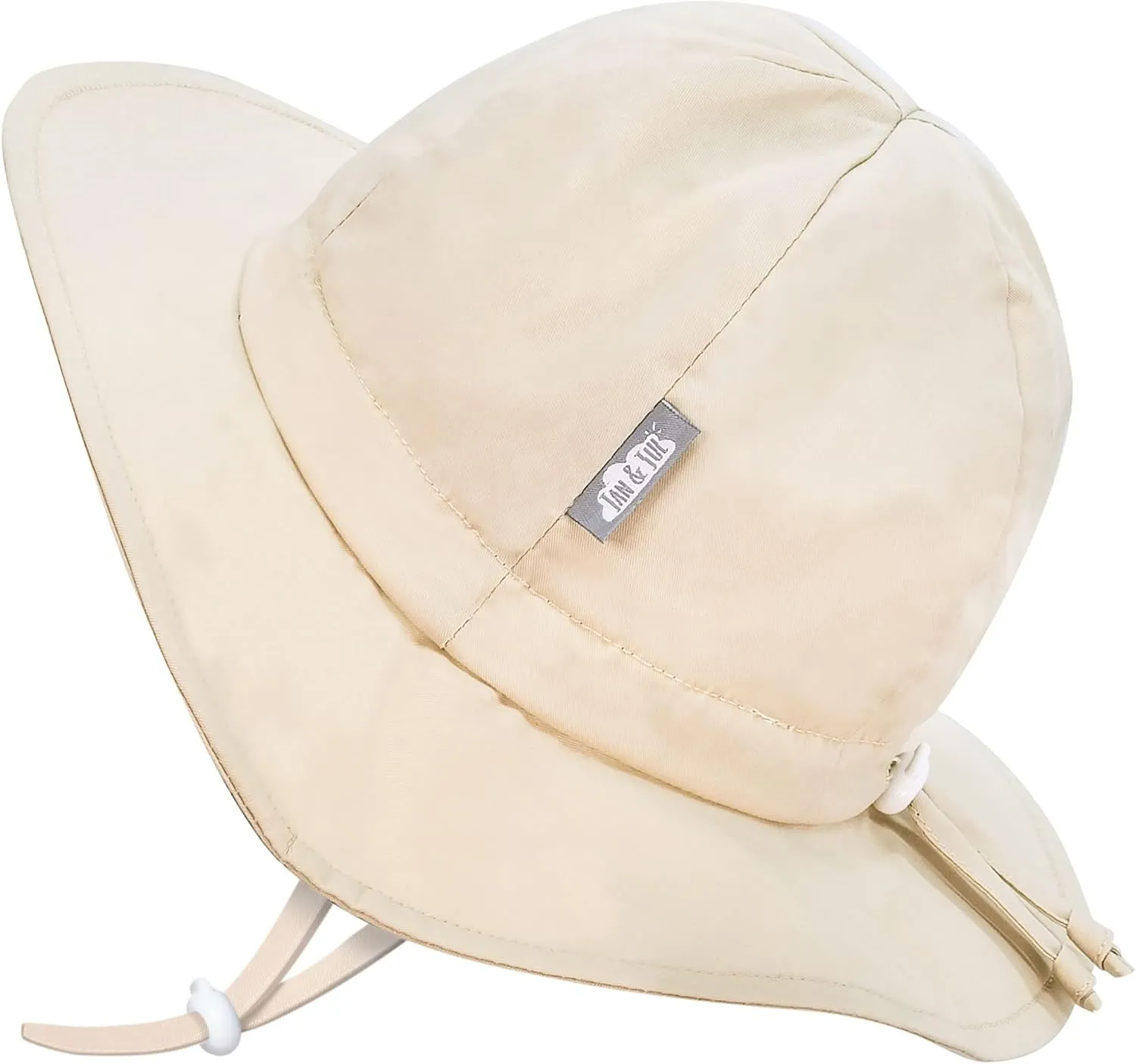 JAN & JUL Breathable Cotton Sun Hat with 50  UPF Protection for Toddler Boys