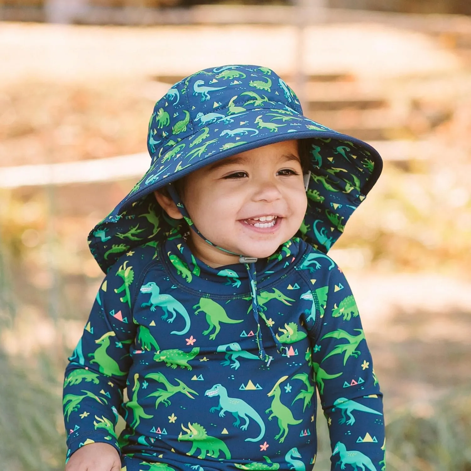 JAN & JUL Summer Adventure Wide Brim 50  UPF Quick-Dry Sun-Hats for Kids