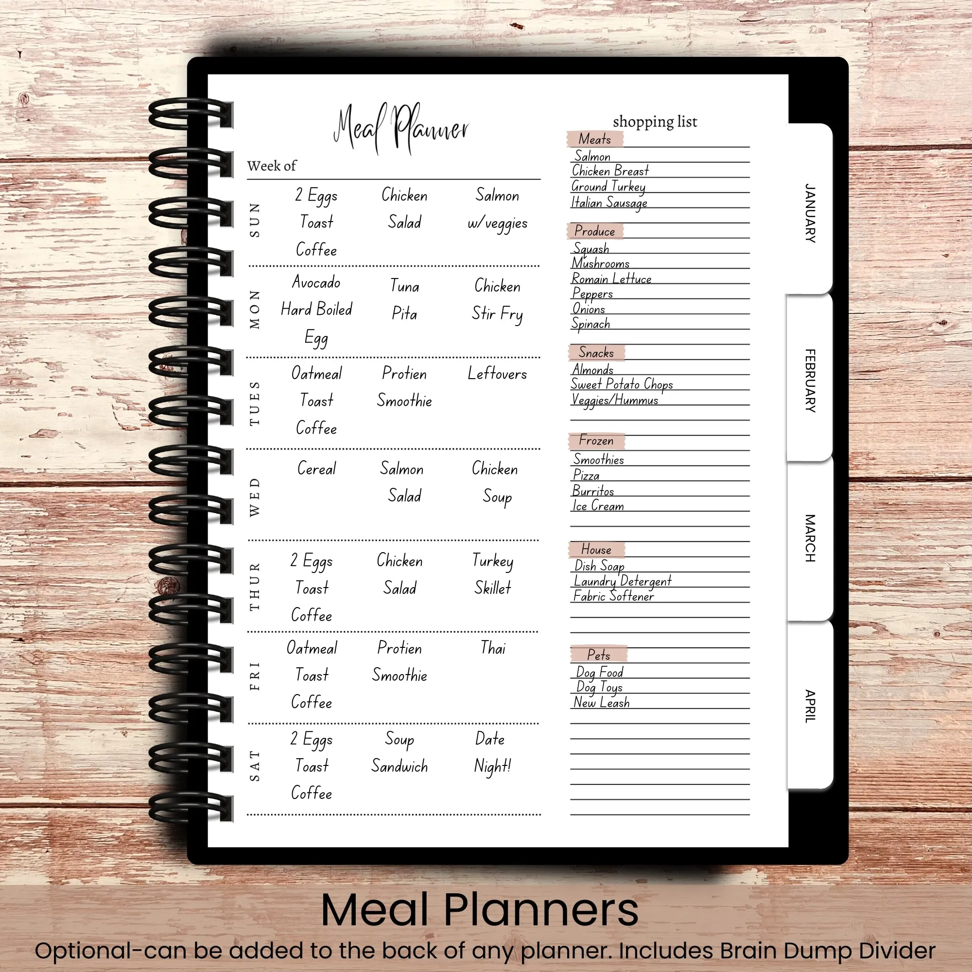 Japanese Lantern Custom Planner