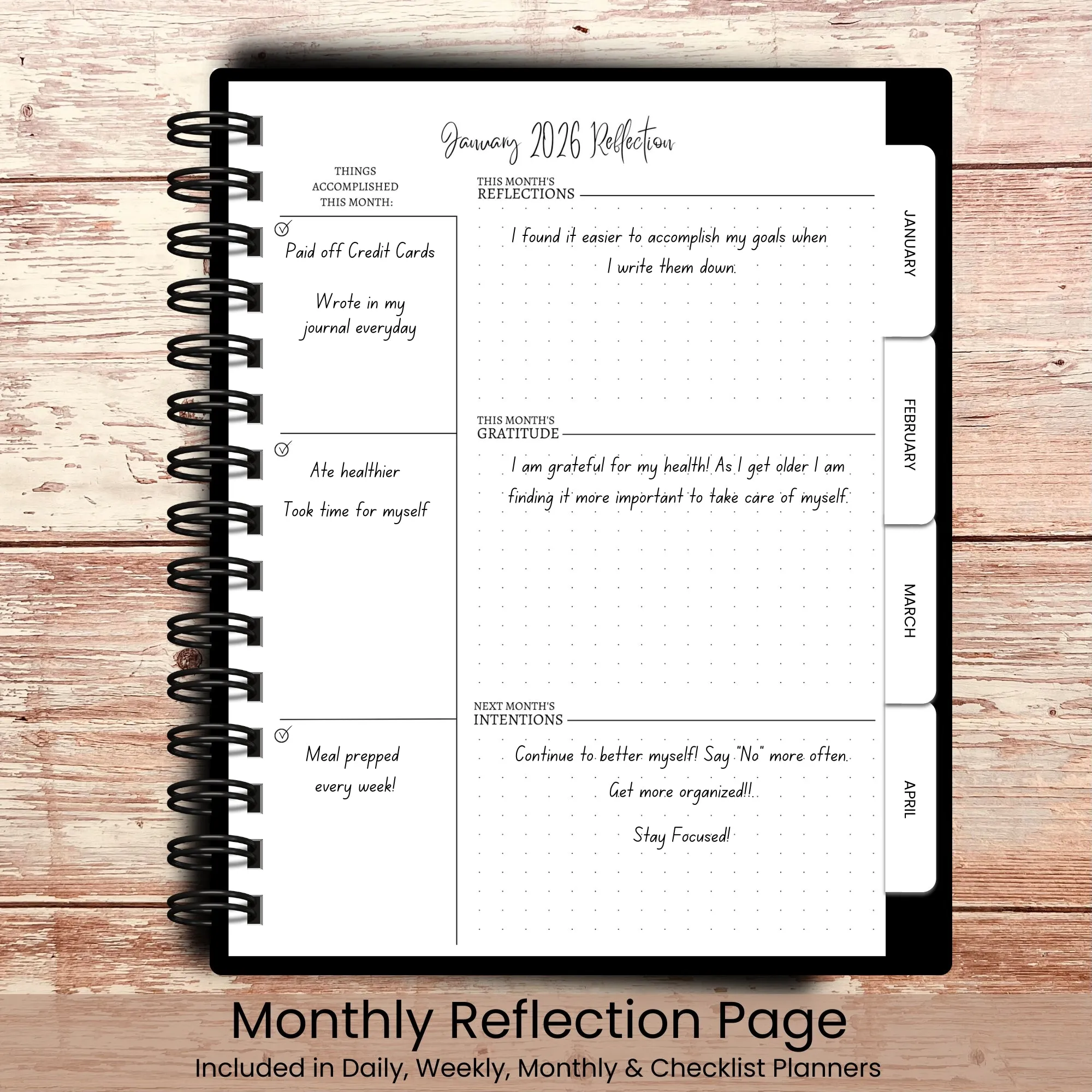Japanese Lantern Custom Planner