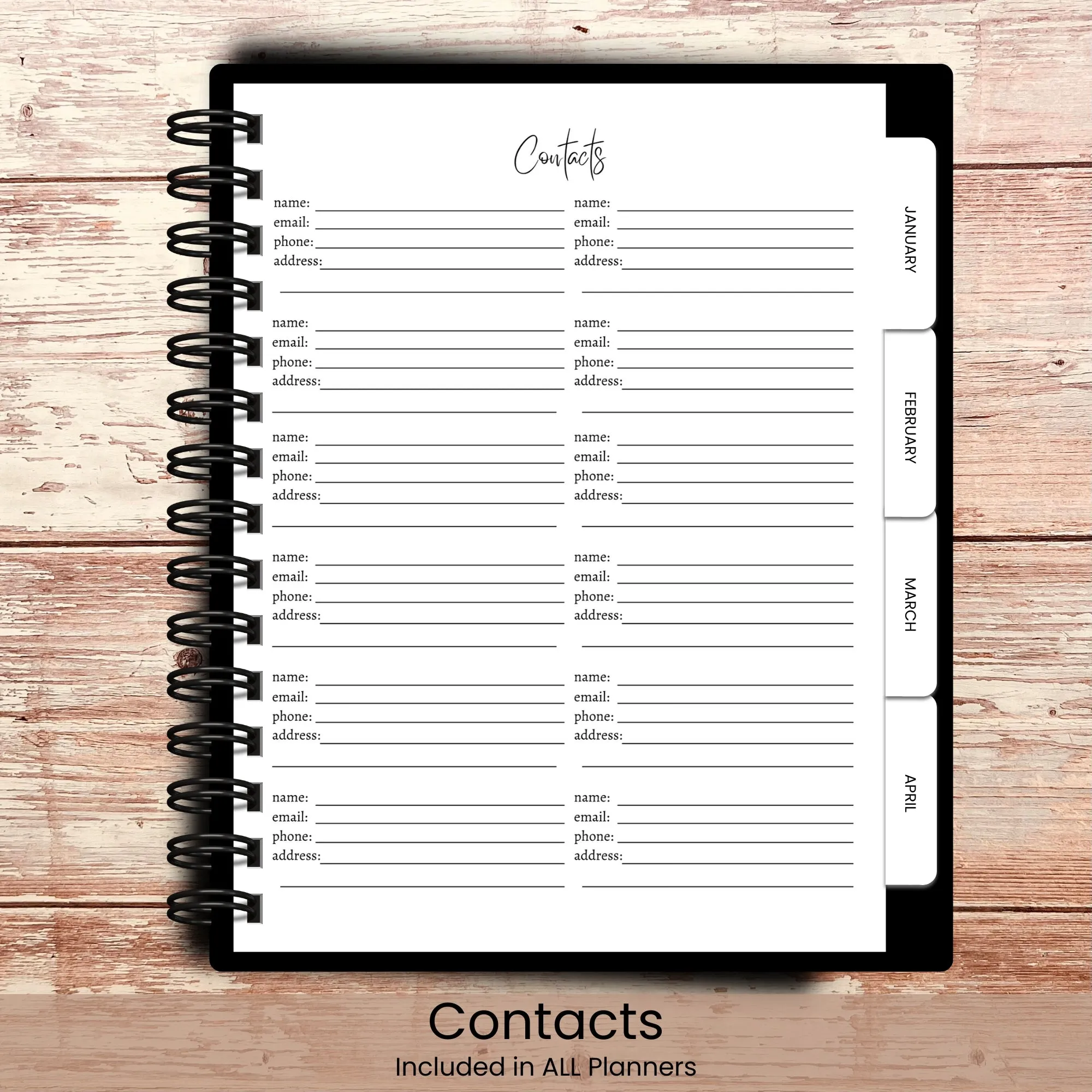 Japanese Lantern Custom Planner