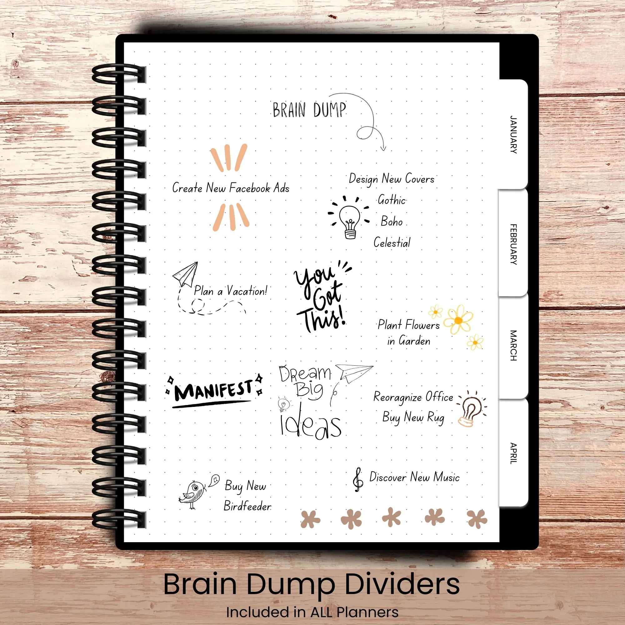 Japanese Lantern Custom Planner