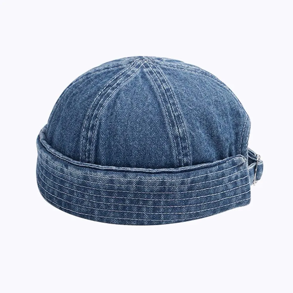 jerague Beanie Hat for Men Women Brimless Cuffed Hat Skullcap Watch Cap Adjustable