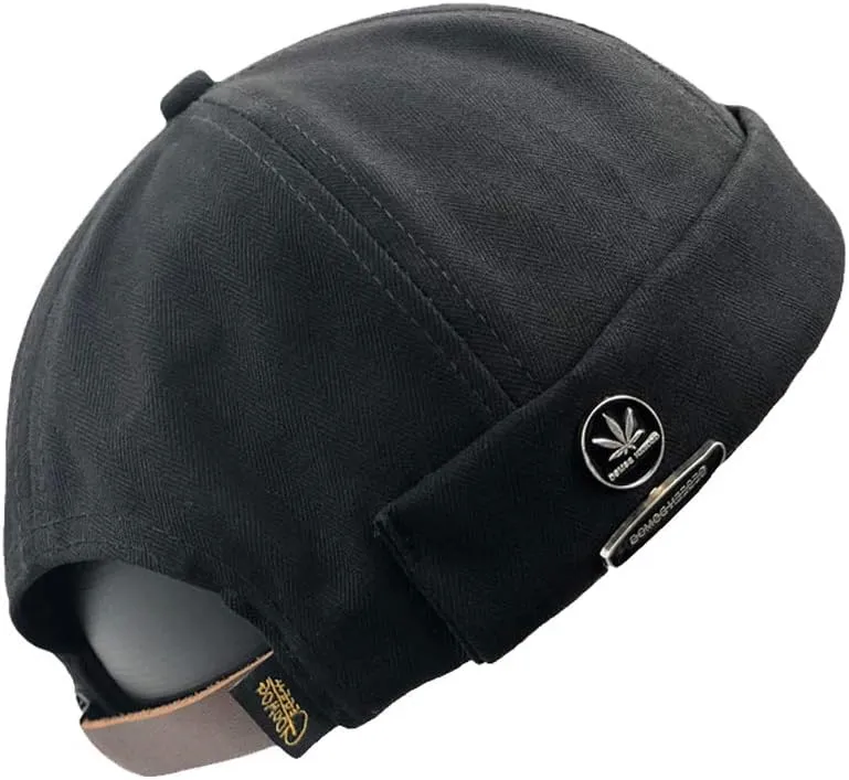 jerague Beanie Hat for Men Women Brimless Cuffed Hat Skullcap Watch Cap Adjustable