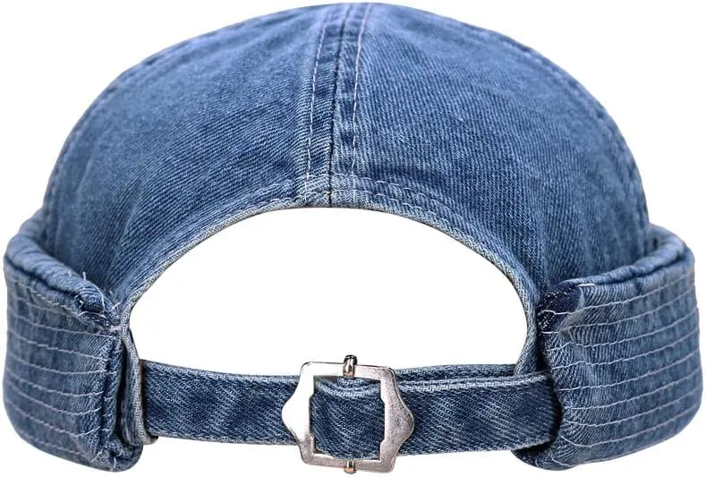 jerague Beanie Hat for Men Women Brimless Cuffed Hat Skullcap Watch Cap Adjustable