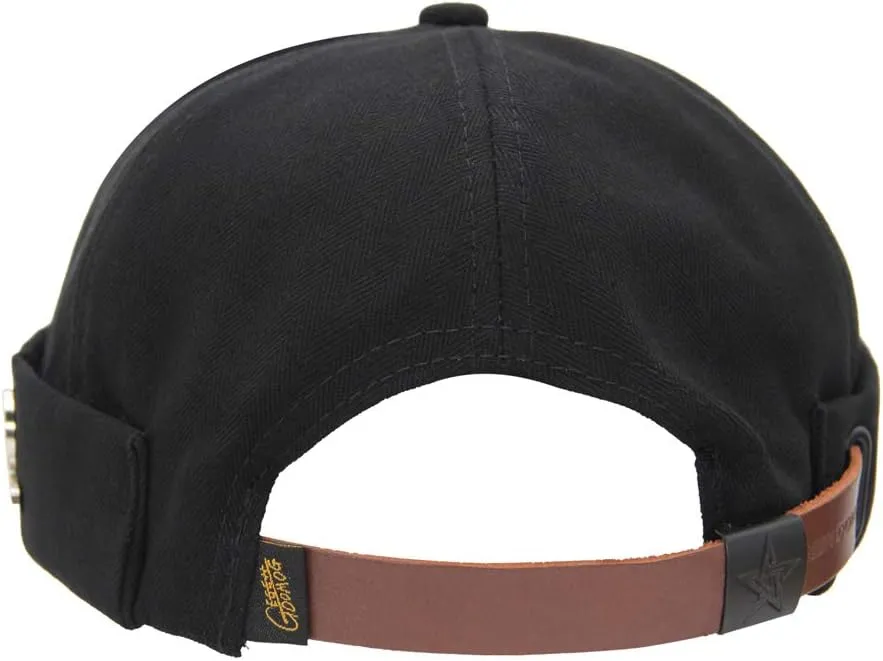 jerague Beanie Hat for Men Women Brimless Cuffed Hat Skullcap Watch Cap Adjustable