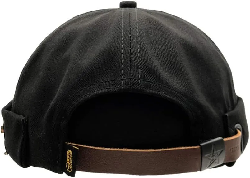 jerague Beanie Hat for Men Women Brimless Cuffed Hat Skullcap Watch Cap Adjustable