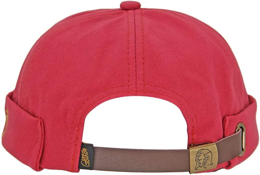 jerague Beanie Hat for Men Women Brimless Cuffed Hat Skullcap Watch Cap Adjustable