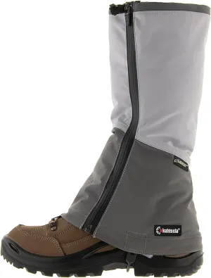 Kahtoola LEVAgaiter Tall GTX Gaiters, Waterproof Gore-TEX Shoe & Boot Protection for Mountaineering, Off-Trail Hiking in Mud, Snow & Ice