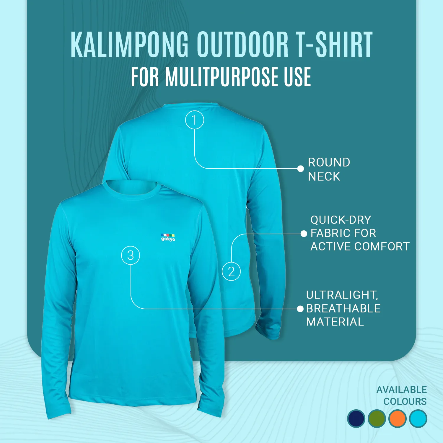 Kalimpong Outdoor & Multipurpose Tshirt