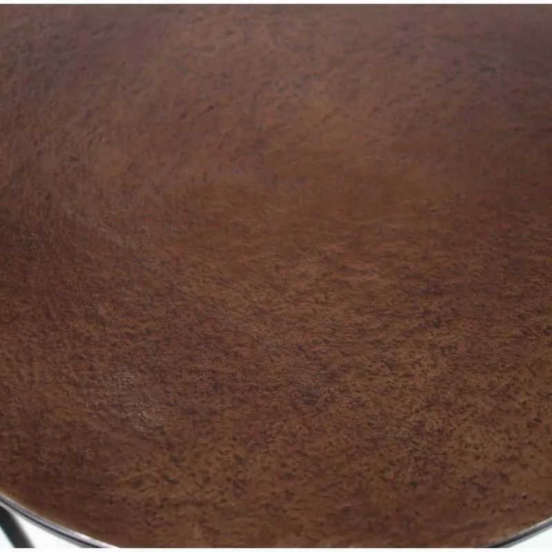 Kersten Table Aluminium Brown Set of 3 Pcs