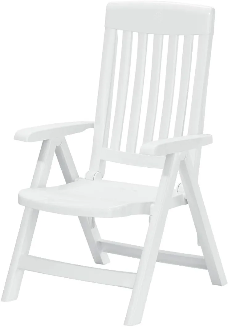 KETTLER Gautzsch (FO) Sieger Palma Folding Armchair Plastic Frame White