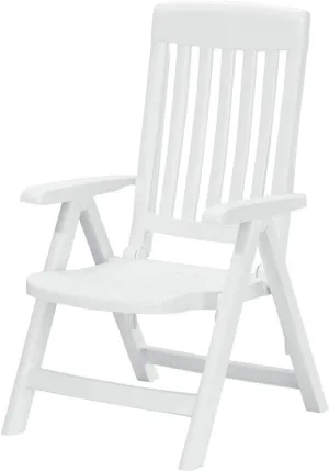 KETTLER Gautzsch (FO) Sieger Palma Folding Armchair Plastic Frame White