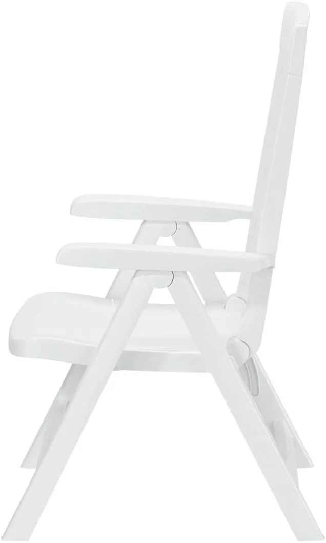 KETTLER Gautzsch (FO) Sieger Palma Folding Armchair Plastic Frame White