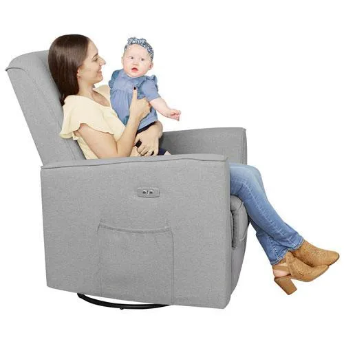 Kidilove EZ Fabric Glider Electric Reclining Chair