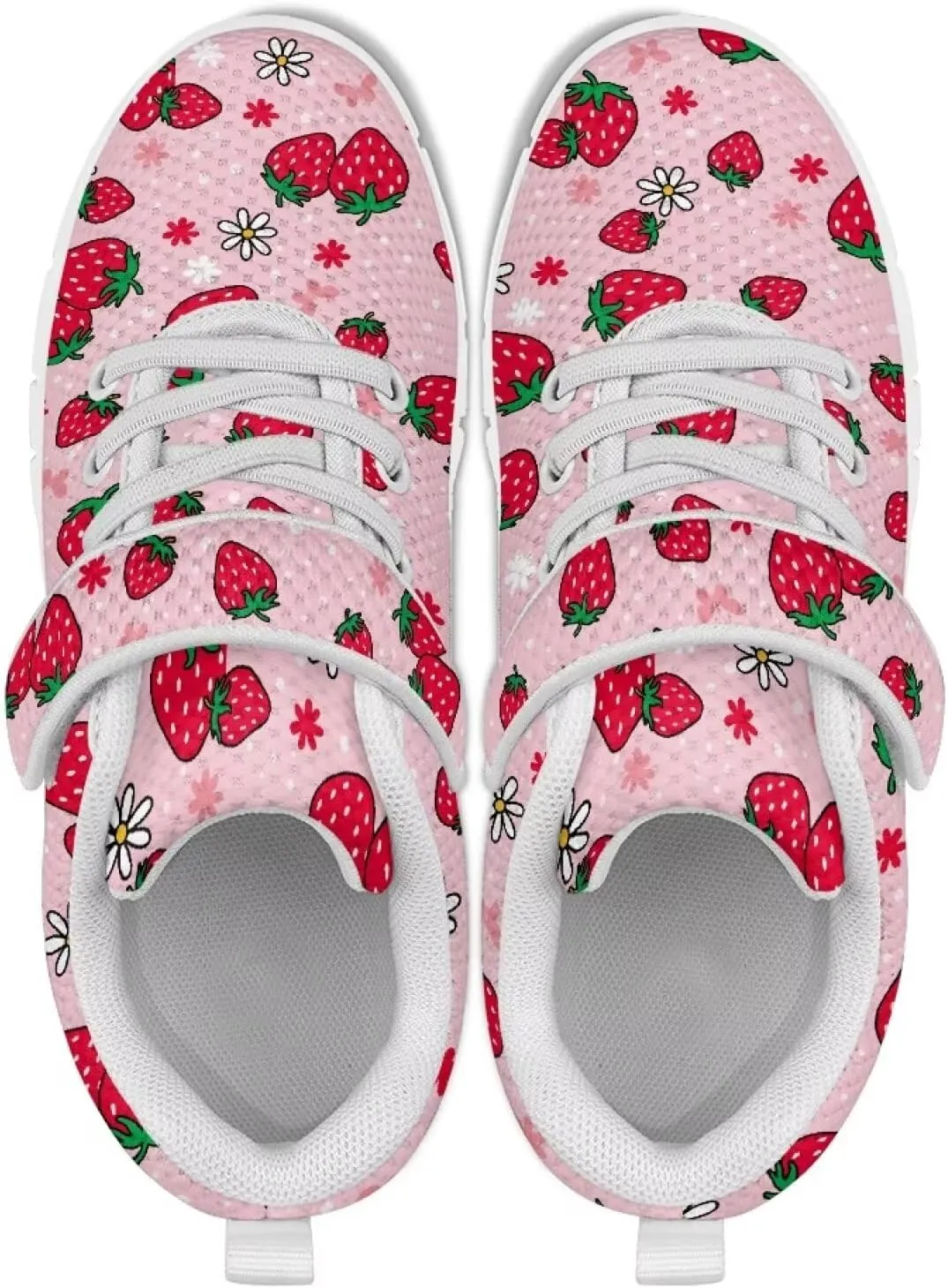 Kids Tennis Gym Shoes Slip On Sneakers Comfy Running Athletic Shoes