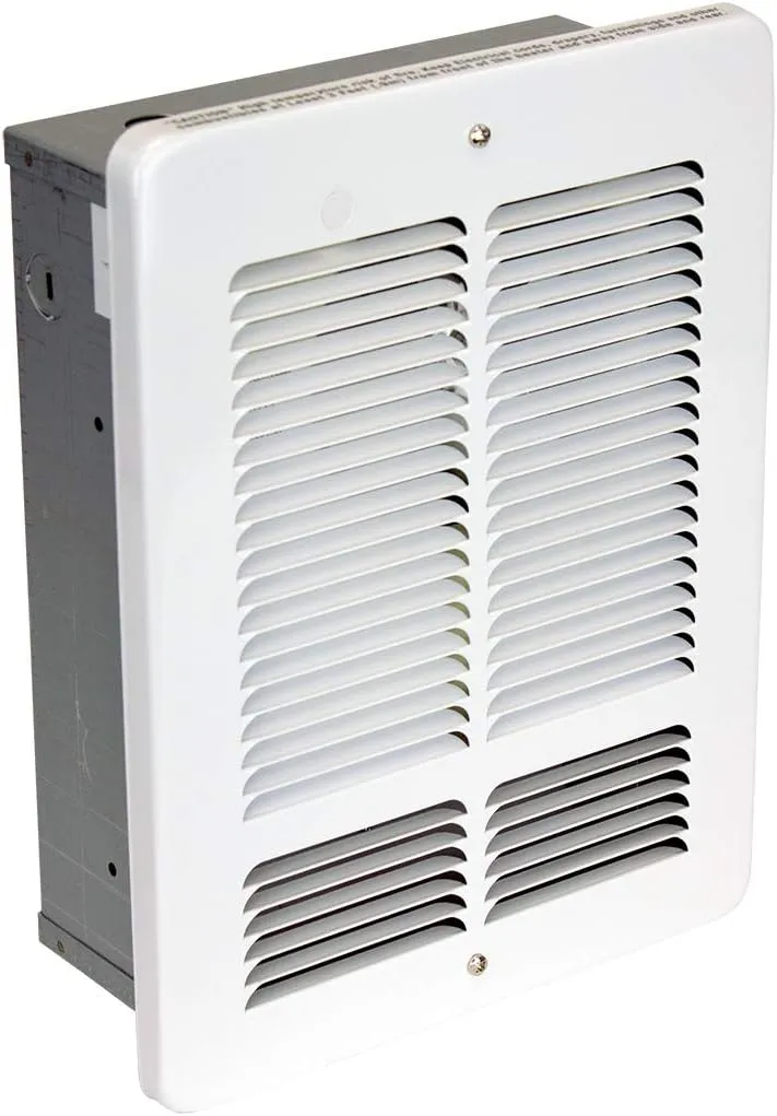 KING W1215-W W Series Wall Heater, 1500W / 120V, White