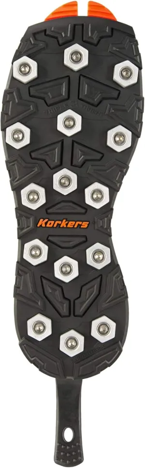 Korkers OmniTrax v3.0 Interchangeable Sole - Triple Threat Aluminum Hex Disc