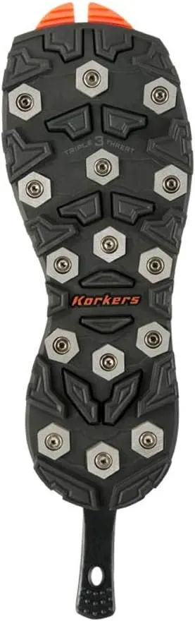 Korkers OmniTrax v3.0 Interchangeable Sole - Triple Threat Aluminum Hex Disc