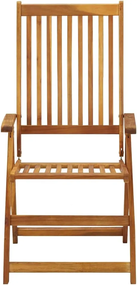 Lawn Char,All Weather Poly Adirondack Chairs,stemmed Adirondack Chair,Patio Reclining Chairs 4 pcs with Cushions Solid Acacia WoodFor Gardens, patios, Balconies