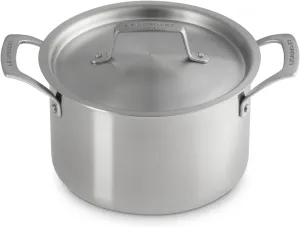 Le Creuset Stainless Steel Essential Stockpot, 4qt