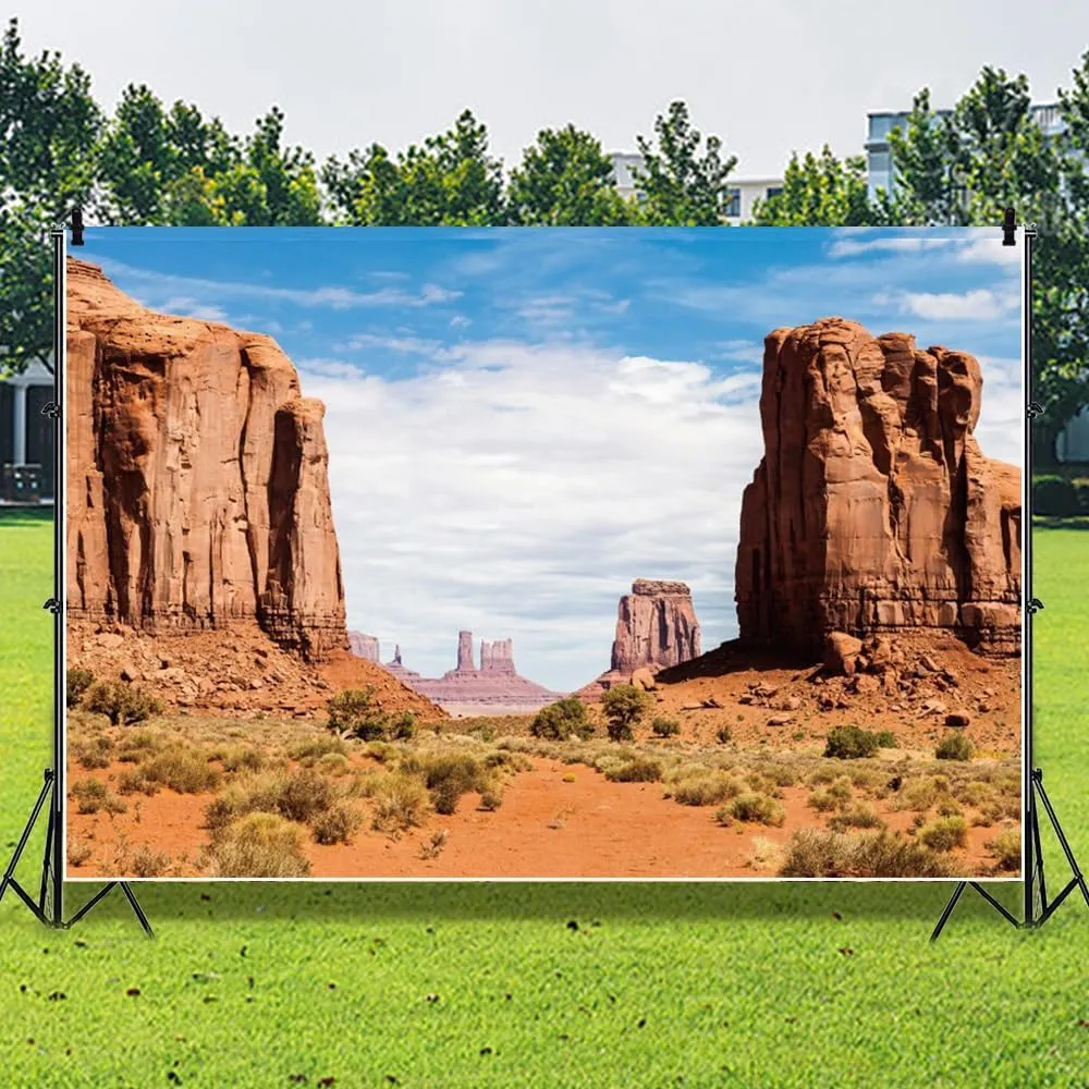 Leowefowa 12x10ft Grand Canyon Photography Backdrop Desert Road Trip Nature Landscape Photo Shoot Background National Park Wild Hiking Adventure Polyeste Party Banner Decor Cake Table Studio Prop