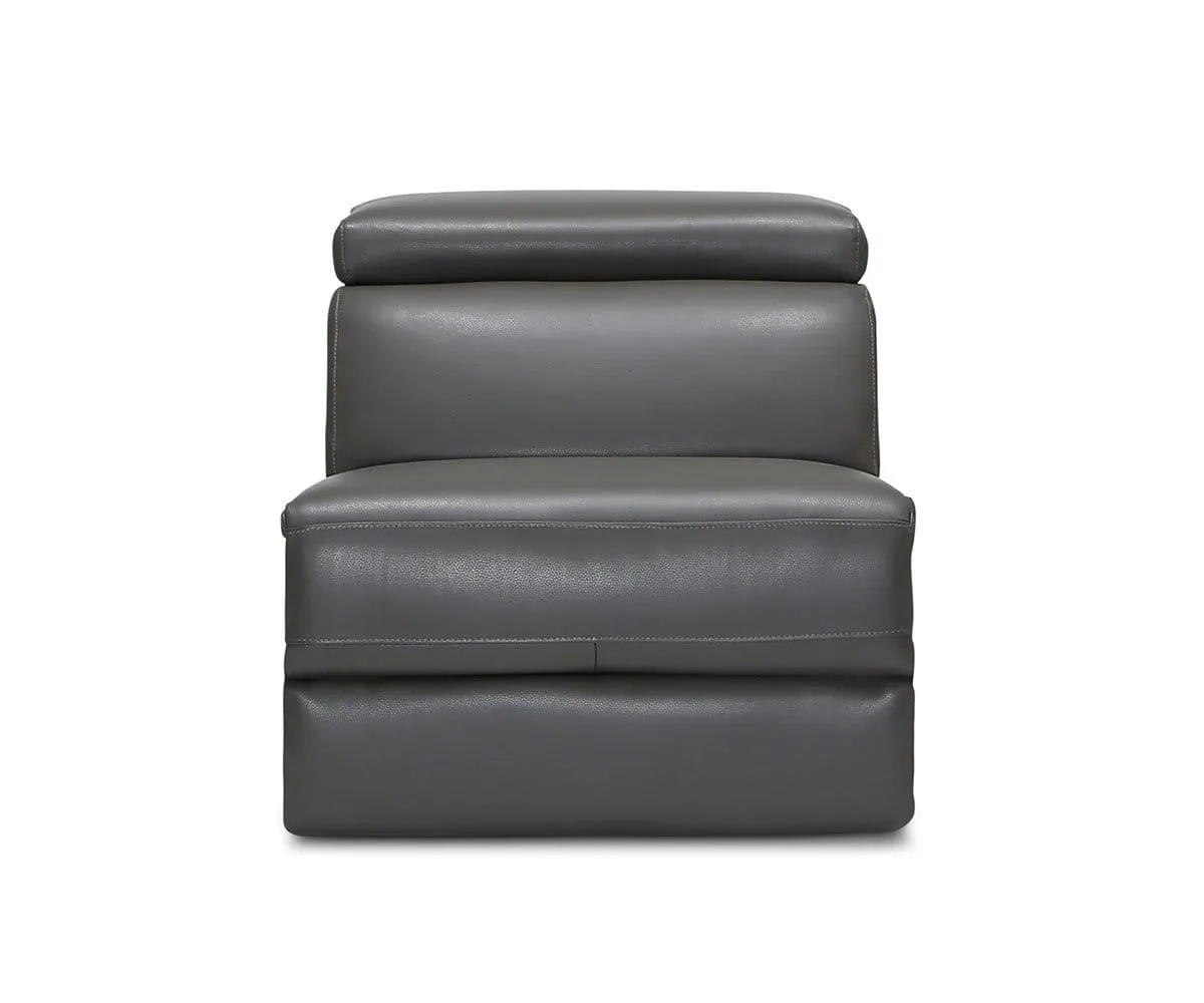 Lewen Leather Power Reclining Sectional