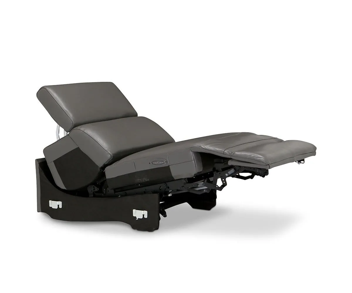 Lewen Leather Power Reclining Sectional