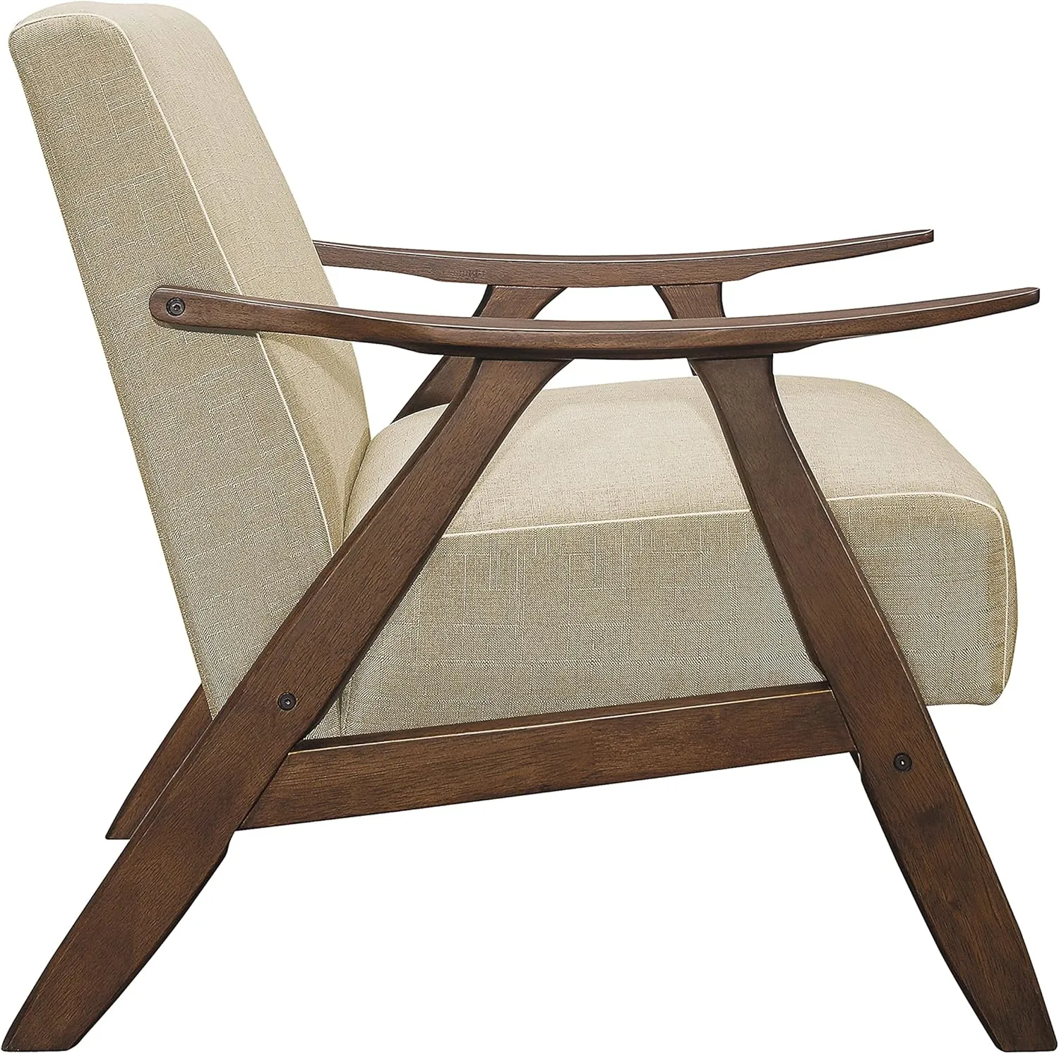 Lexicon Elle 3-Piece Living Room Set, Brown