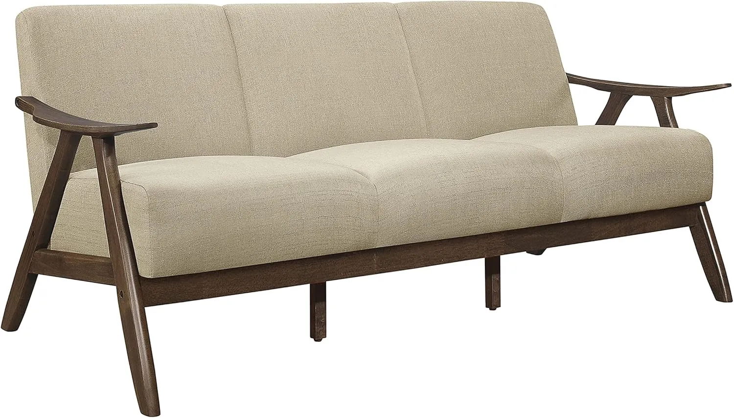 Lexicon Elle 3-Piece Living Room Set, Brown